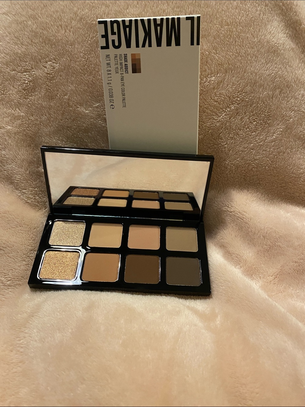IL MAKIAGE Warm Neutral Eyeshadow Palette - Gold, Beige, Brown